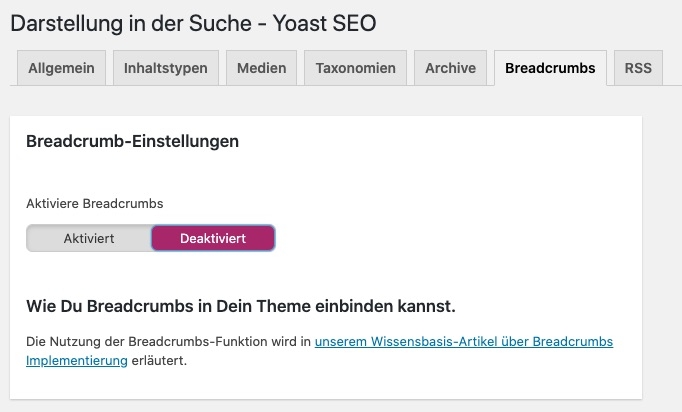 breadcrumbs-yoast-aktivieren