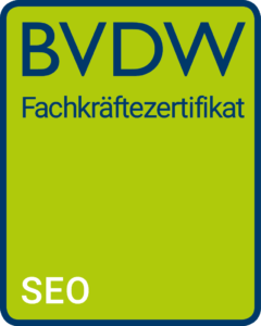 BVDW SEO Zertifikat