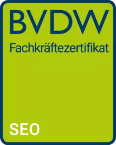 BVDW SEO Zertifikat