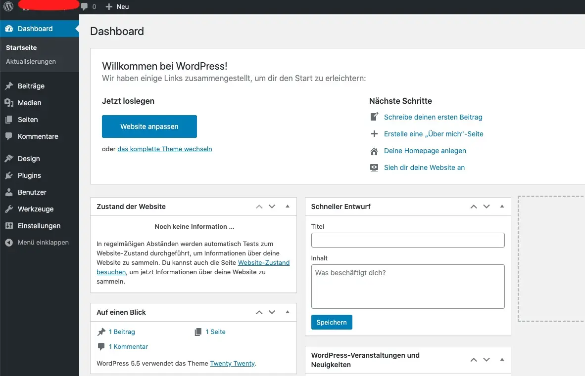 wordpress-installation-ionos-ftp-wordpress-erster-login